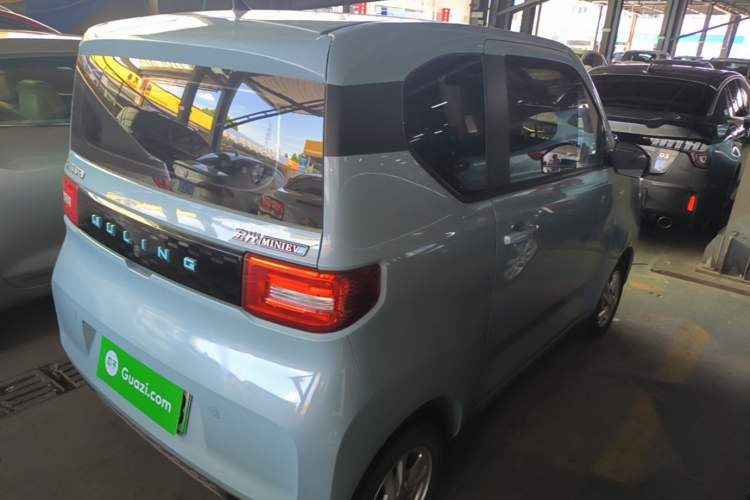 Used Wuling Hongguang MINIEV 2021 Macaron Premium Model – Lithium Iron Phosphate Rear Right 45 Deg