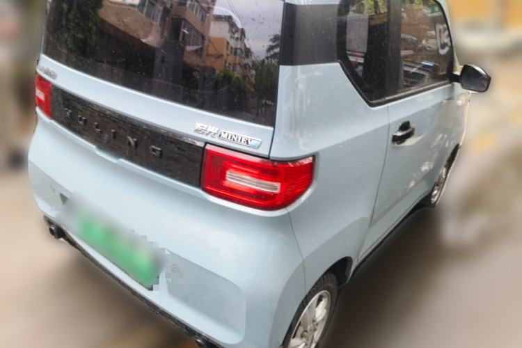 Used Wuling Hongguang MINIEV 2021 Macaron Fashion Edition Lithium-Ion Battery Rear Right 45 Deg