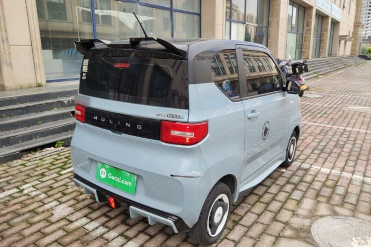 Used Wuling Hongguang MINIEV 2021 Macaron Premium Model – Lithium-NMC Rear Right 45 Deg