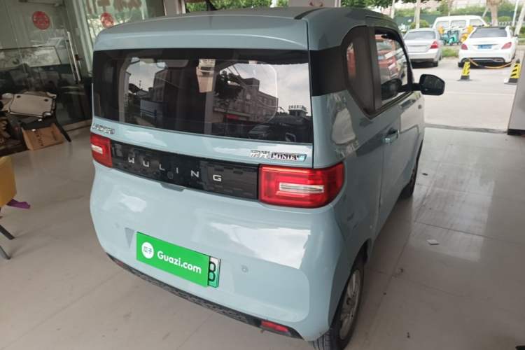 Used Wuling Hongguang MINIEV 2021 Macaron Premium Model – Lithium Iron Phosphate Rear Right 45 Deg