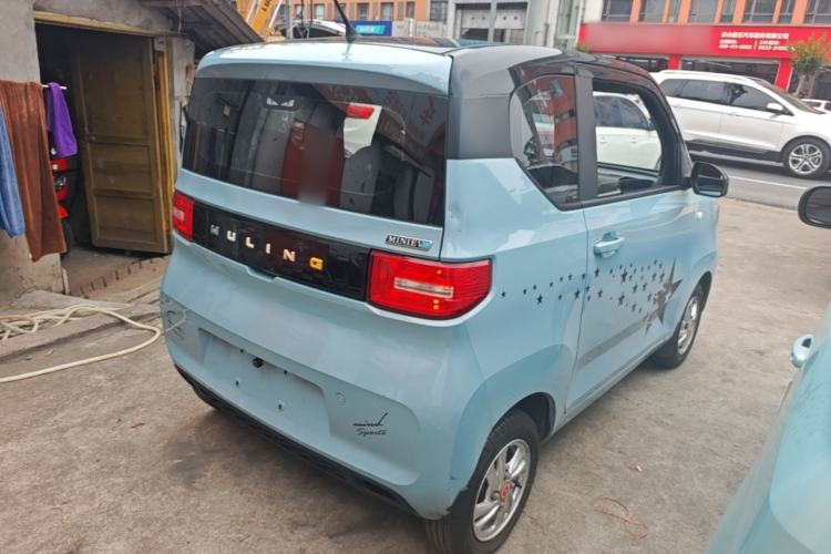 Used Wuling Hongguang MINIEV 2021 Macaron Premium Model – Lithium Iron Phosphate Rear Right 45 Deg