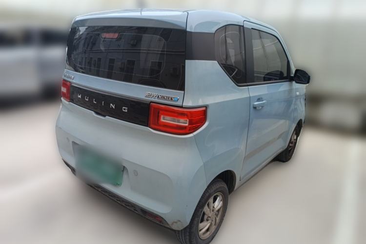Used Wuling Hongguang MINIEV 2021 Macaron Fashion Model Lithium Iron Phosphate Rear Right 45 Deg