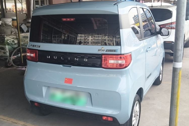 Used Wuling Hongguang MINIEV 2021 Macaron Premium Model – Lithium Iron Phosphate Rear Right 45 Deg