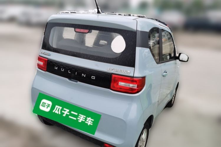 Used Wuling Hongguang MINIEV 2021 Macaron Fashion Edition Lithium-Ion Battery Rear Right 45 Deg