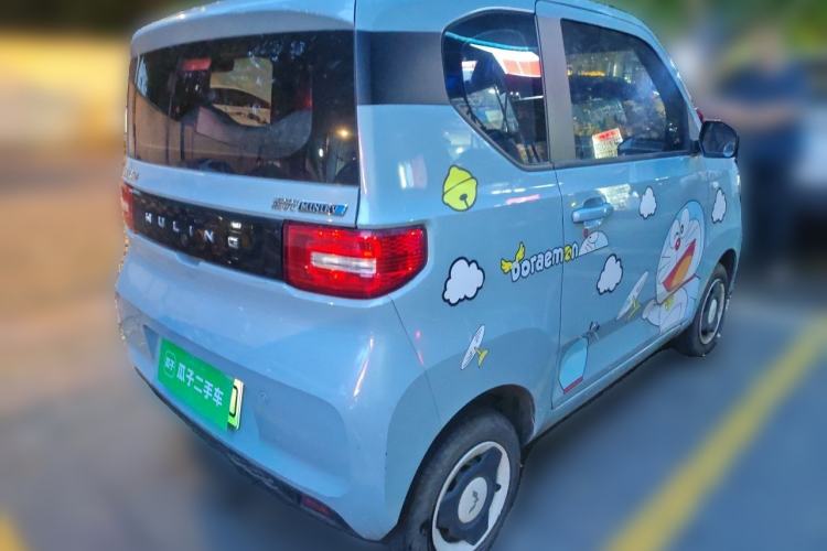 Used Wuling Hongguang MINIEV 2021 Macaron Fashion Model Lithium Iron Phosphate Rear Right 45 Deg