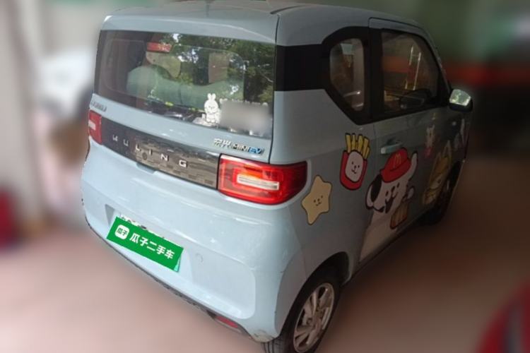Used Wuling Hongguang MINIEV 2021 Macaron Premium Model – Lithium Iron Phosphate Rear Right 45 Deg