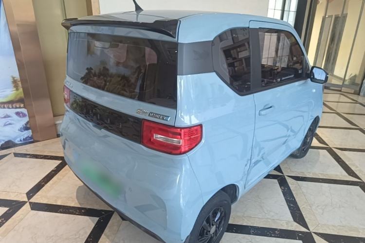 Used Wuling Hongguang MINIEV 2021 Macaron Fashion Edition Lithium-Ion Battery Rear Right 45 Deg