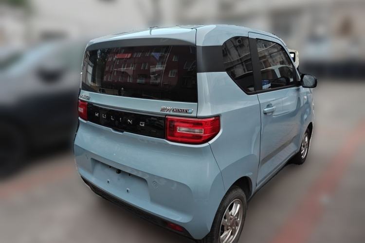 Used Wuling Hongguang MINIEV 2021 Macaron Sandwich Model 170 km Lithium Ternary Rear Right 45 Deg