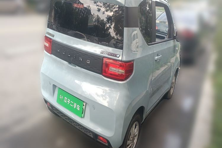 Used Wuling Hongguang MINIEV 2021 Macaron Premium Model – Lithium Iron Phosphate Rear Right 45 Deg