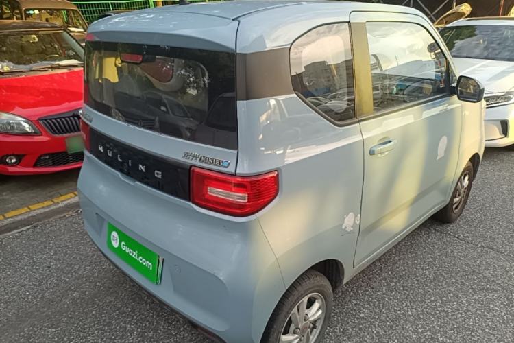 Used Wuling Hongguang MINIEV 2021 Macaron Fashion Model Lithium Iron Phosphate Rear Right 45 Deg