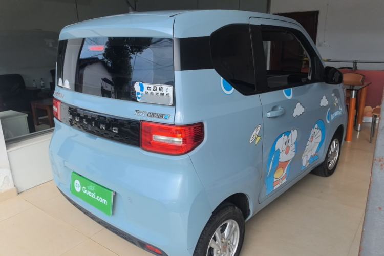 Used Wuling Hongguang MINIEV 2021 Macaron Fashion Model Lithium Iron Phosphate Rear Right 45 Deg