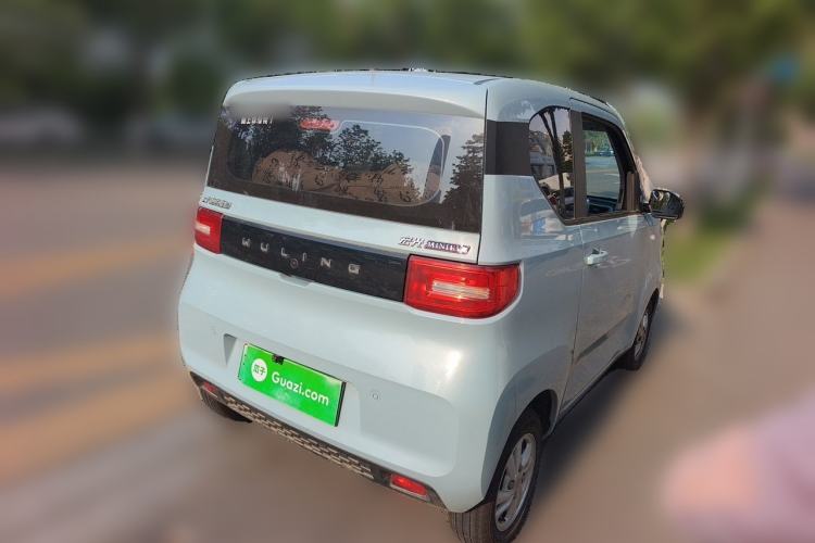 Used Wuling Hongguang MINIEV 2021 Macaron Premium Model – Lithium Iron Phosphate Rear Right 45 Deg