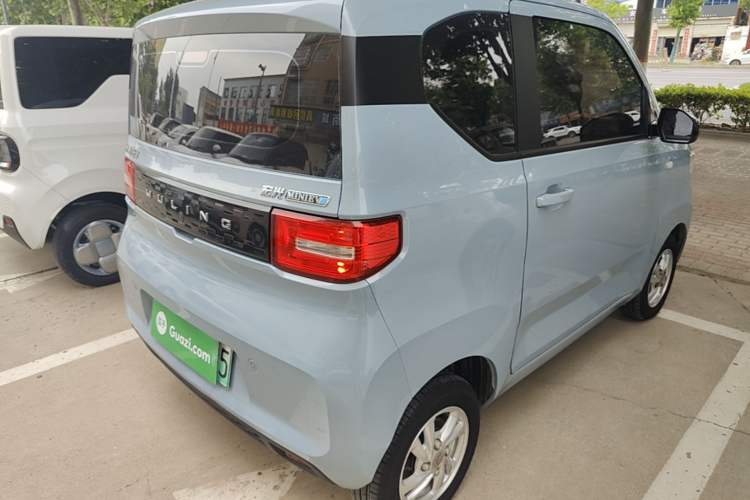 Used Wuling Hongguang MINIEV 2021 Macaron Fashion Model Lithium Iron Phosphate Rear Right 45 Deg
