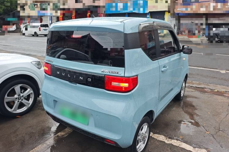 Used Wuling Hongguang MINIEV 2021 Macaron Fashion Edition Lithium-Ion Battery Rear Right 45 Deg