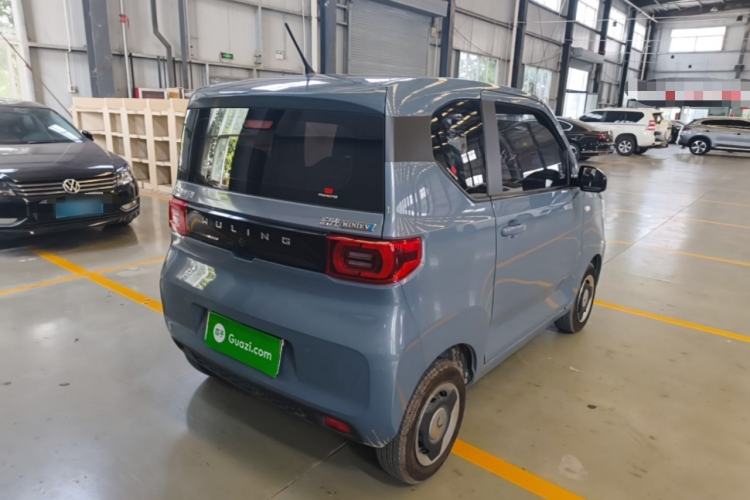 Used Wuling Hongguang MINIEV 2021 Macaron Premium Model – Lithium Iron Phosphate Rear Right 45 Deg