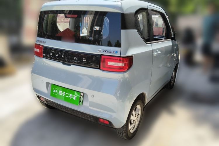 Used Wuling Hongguang MINIEV 2021 Macaron Fashion Edition Lithium-Ion Battery Rear Right 45 Deg