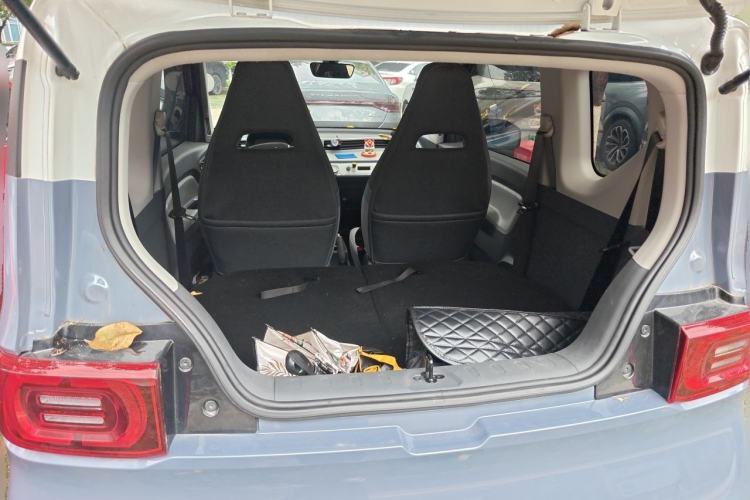 Used Wuling Hongguang MINIEV 2021 Macaron Premium Model – Lithium Iron Phosphate Trunk