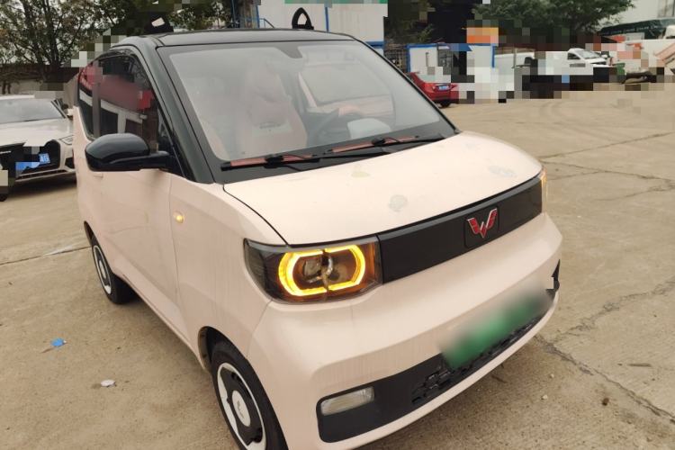 Used Wuling Hongguang MINIEV 2021 Macaron Premium Model – Lithium Iron Phosphate Front Right 45 Deg