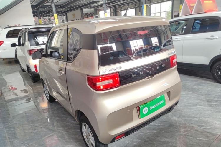 Used Wuling Hongguang MINIEV 2021 Macaron Fashion Model Lithium Iron Phosphate Rear Left 45 Deg
