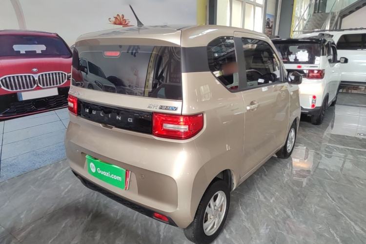 Used Wuling Hongguang MINIEV 2021 Macaron Fashion Model Lithium Iron Phosphate Rear Right 45 Deg