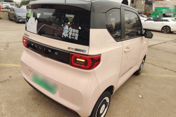 Used Wuling Hongguang MINIEV 2021 Macaron Premium Model – Lithium Iron Phosphate Rear Right 45 Deg