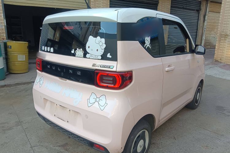 Used Wuling Hongguang MINIEV 2021 Macaron Premium Model – Lithium Iron Phosphate Rear Right 45 Deg