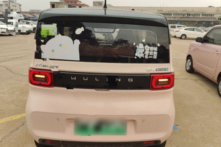Used Wuling Hongguang MINIEV 2021 Macaron Premium Model – Lithium Iron Phosphate Rear