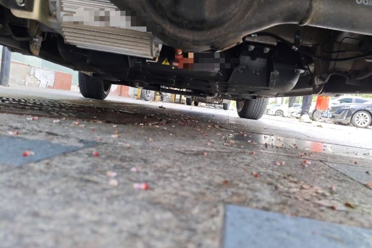 Used Wuling Hongguang MINIEV 2021 Macaron Premium Model – Lithium Iron Phosphate Chassis Rear