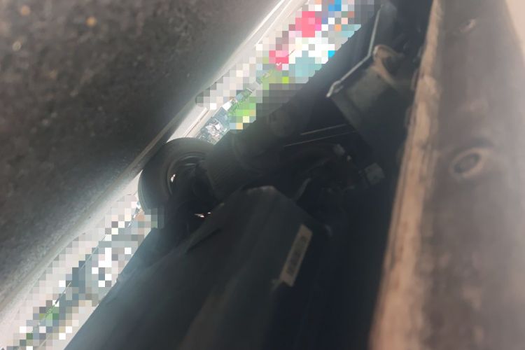Used Wuling Hongguang MINIEV 2021 Macaron Fashion Edition Lithium-Ion Battery Chassis Rear Right