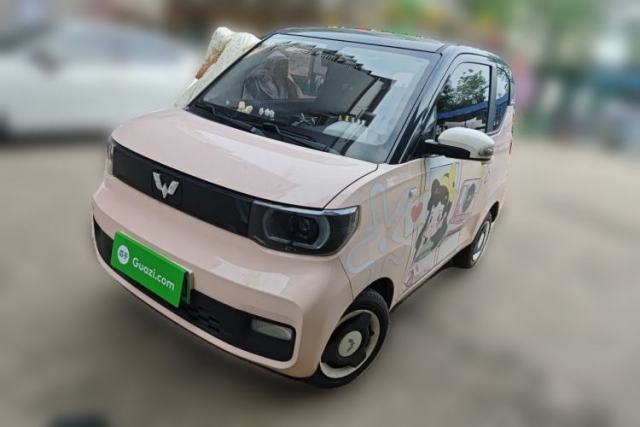 Used Wuling Hongguang MINIEV 2021 Macaron Sandwich Model 170 km Lithium Iron Phosphate