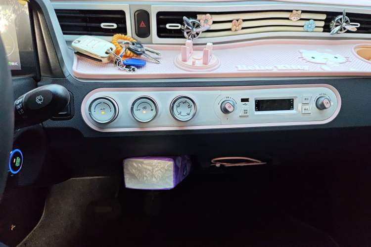 Used Wuling Hongguang MINIEV 2021 Macaron Fashion Model Lithium Iron Phosphate Audio And AC Panel