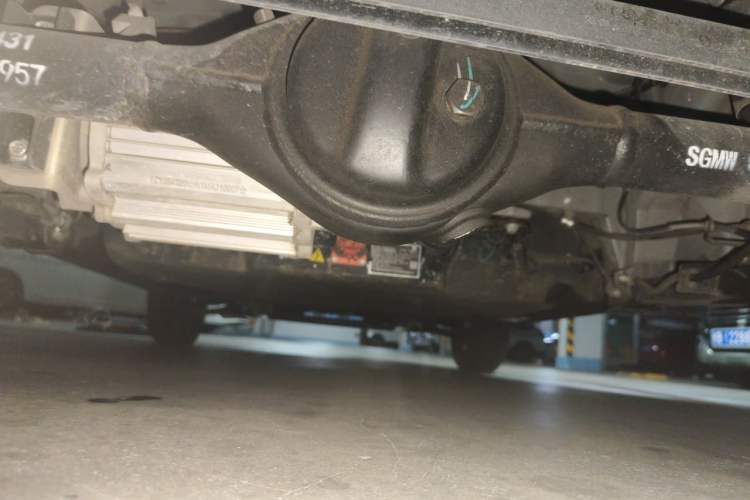 Used Wuling Hongguang MINIEV 2021 Macaron Premium Model – Lithium Iron Phosphate Chassis Rear
