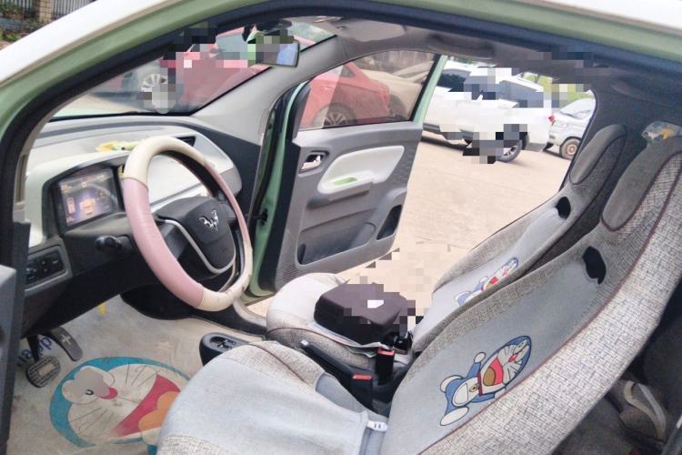 Used Wuling Hongguang MINIEV 2021 Macaron Fashion Model Lithium Iron Phosphate Driver Seat