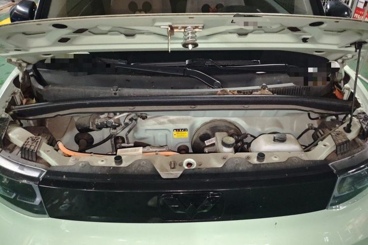 Used Wuling Hongguang MINIEV 2021 Macaron Premium Model – Lithium Iron Phosphate Engine Bay