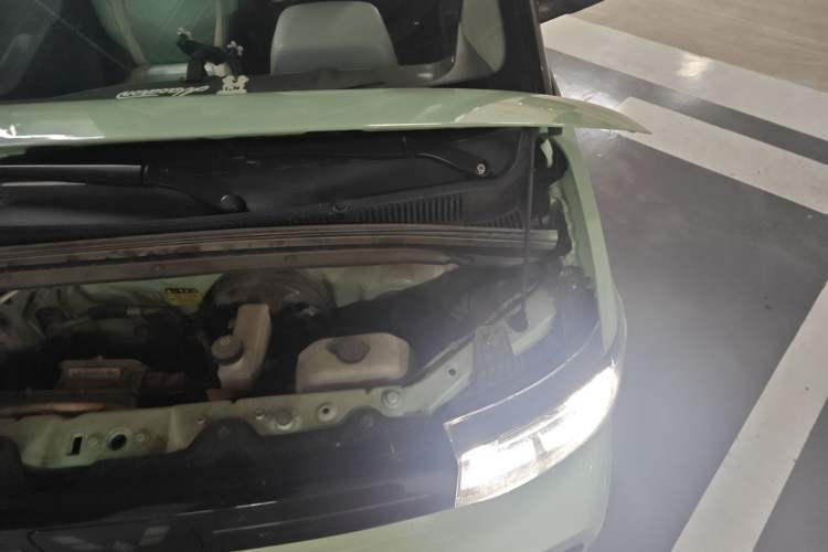 Used Wuling Hongguang MINIEV 2021 Macaron Sandwich Model 170 km Lithium Iron Phosphate Engine Bay Left