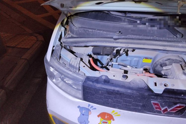 Used Wuling Hongguang MINIEV 2021 Macaron Fashion Model Lithium Iron Phosphate Engine Bay Right