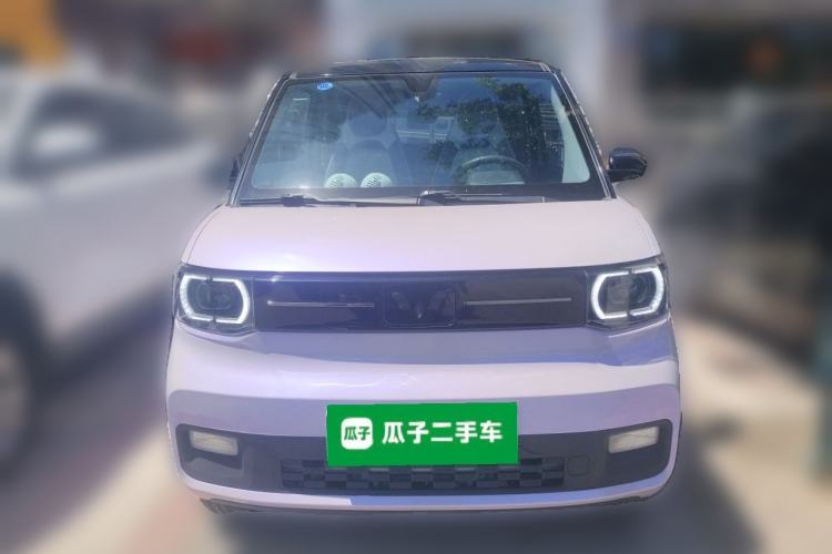 Used Wuling Hongguang MINIEV 2021 Macaron Fashion Model Lithium Iron Phosphate Front