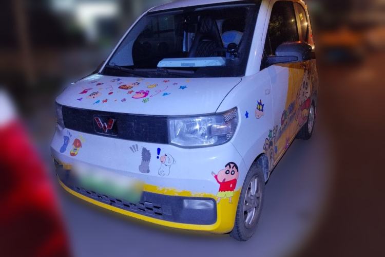 Used Wuling Hongguang MINIEV 2021 Macaron Fashion Model Lithium Iron Phosphate Front