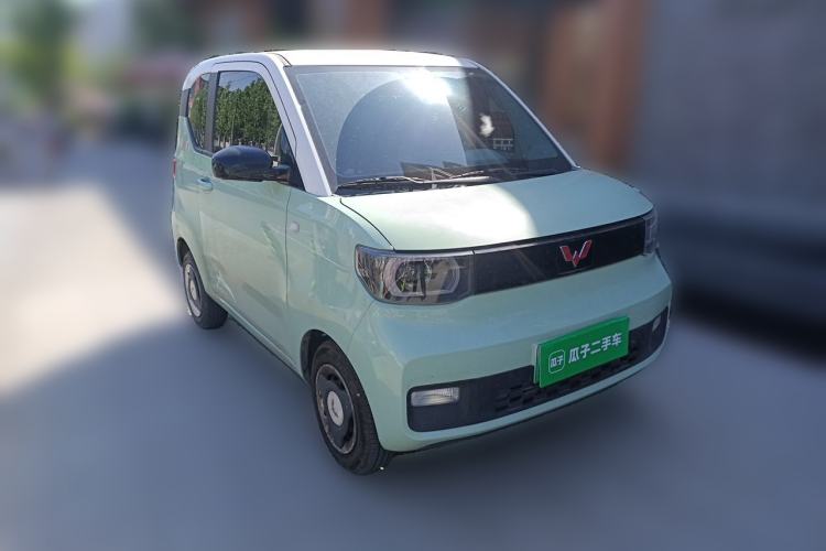 Used Wuling Hongguang MINIEV 2021 Macaron Fashion Edition Lithium-Ion Battery Front Right 45 Deg