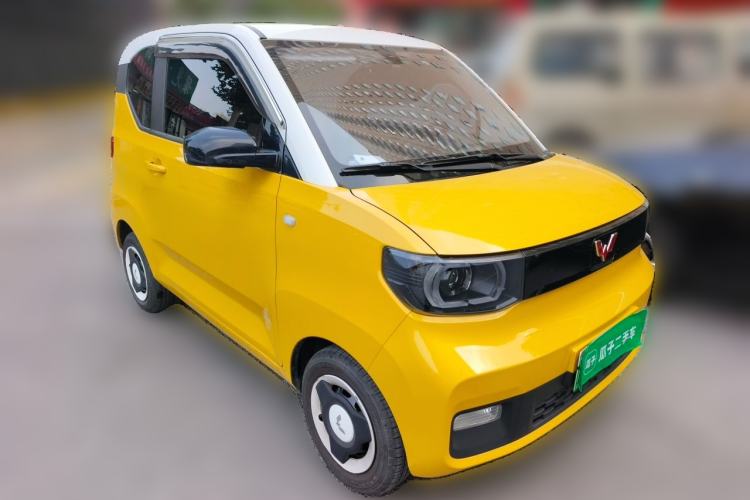 Used Wuling Hongguang MINIEV 2021 Macaron Premium Model – Lithium Iron Phosphate Front Right 45 Deg