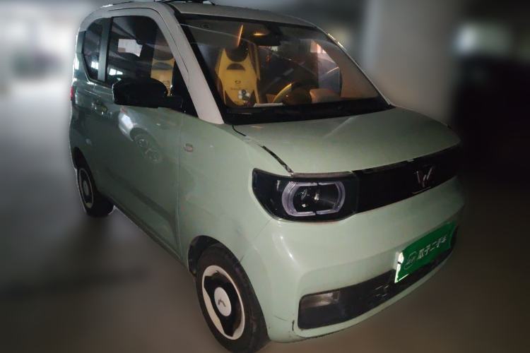 Used Wuling Hongguang MINIEV 2021 Macaron Fashion Edition Lithium-Ion Battery Front Right 45 Deg