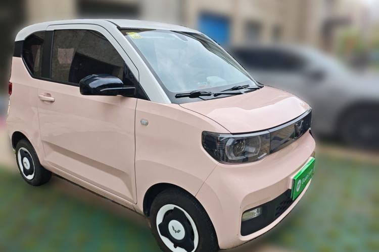 Used Wuling Hongguang MINIEV 2021 Macaron Fashion Edition Lithium-Ion Battery Front Right 45 Deg