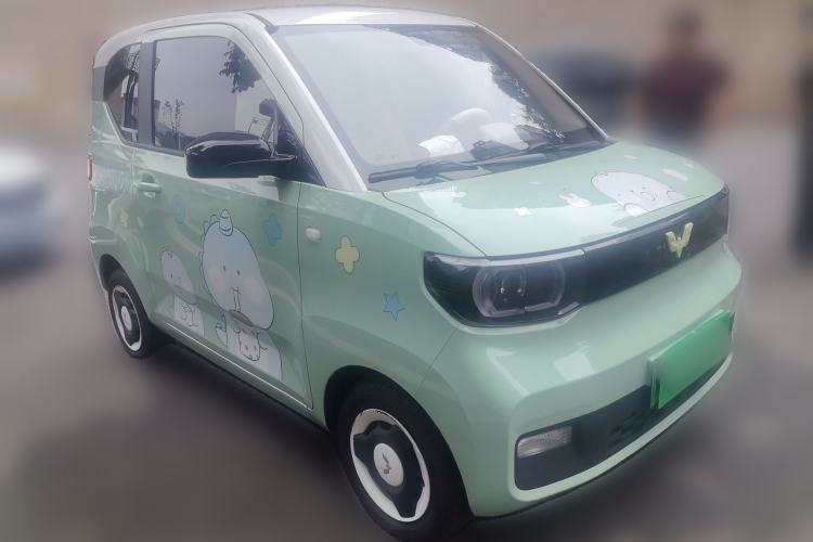 Used Wuling Hongguang MINIEV 2021 Macaron Premium Model – Lithium-NMC Front Right 45 Deg