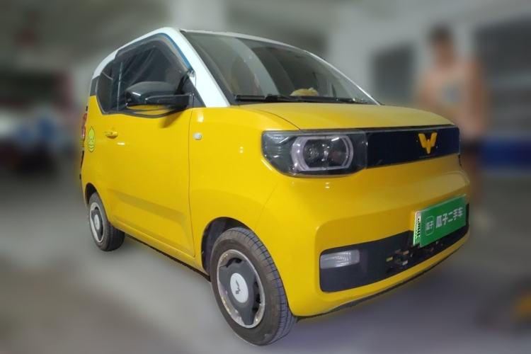 Used Wuling Hongguang MINIEV 2021 Macaron Premium Model – Lithium Iron Phosphate Front Right 45 Deg