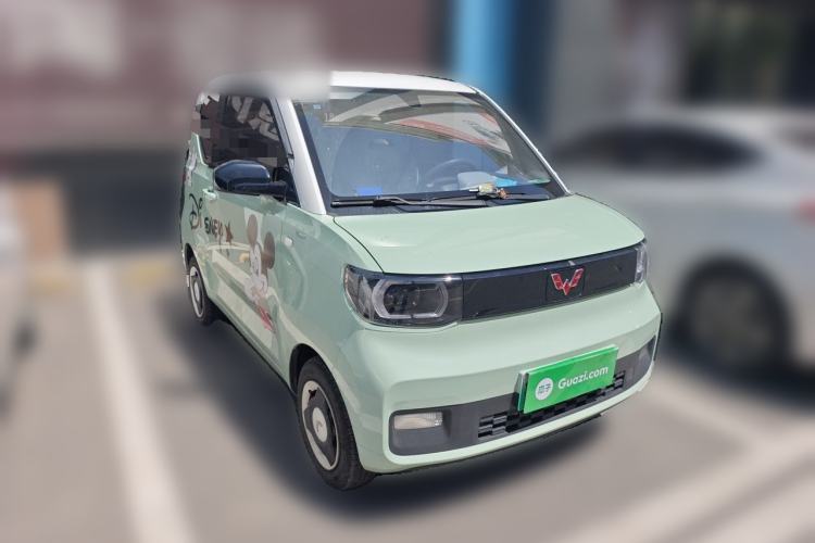Used Wuling Hongguang MINIEV 2021 Macaron Premium Model – Lithium Iron Phosphate Front Right 45 Deg