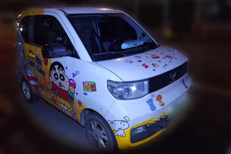 Used Wuling Hongguang MINIEV 2021 Macaron Fashion Model Lithium Iron Phosphate Front Right 45 Deg