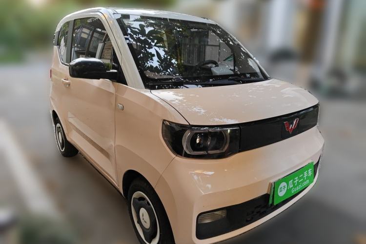 Used Wuling Hongguang MINIEV 2021 Macaron Premium Model – Lithium Iron Phosphate Front Right 45 Deg
