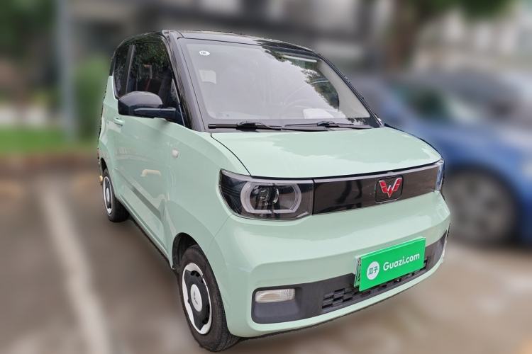 Used Wuling Hongguang MINIEV 2021 Macaron Fashion Edition Lithium-Ion Battery Front Right 45 Deg