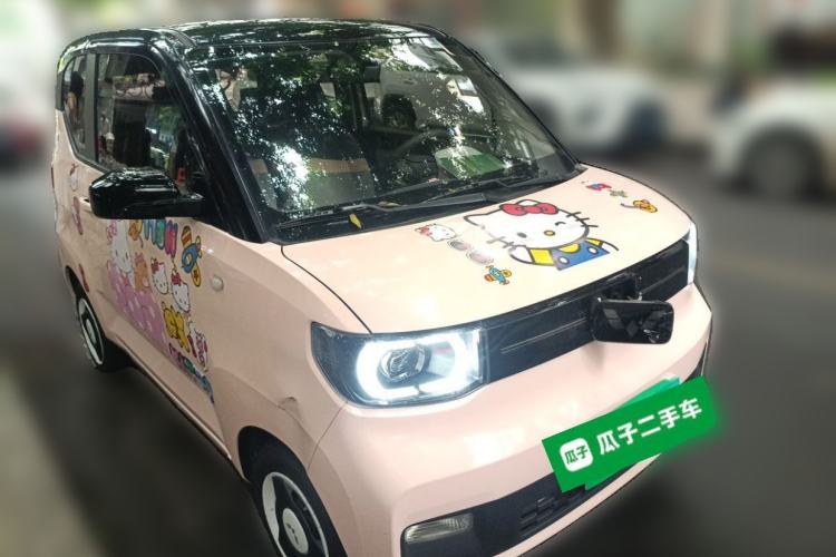 Used Wuling Hongguang MINIEV 2021 Macaron Premium Model – Lithium Iron Phosphate Front Right 45 Deg