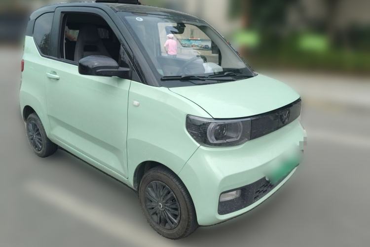 Used Wuling Hongguang MINIEV 2021 Macaron Fashion Model Lithium Iron Phosphate Front Right 45 Deg